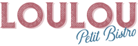 the logo for louie petit bistro