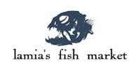 lamia's fish market logo
