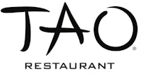 the logo for tao restaurant